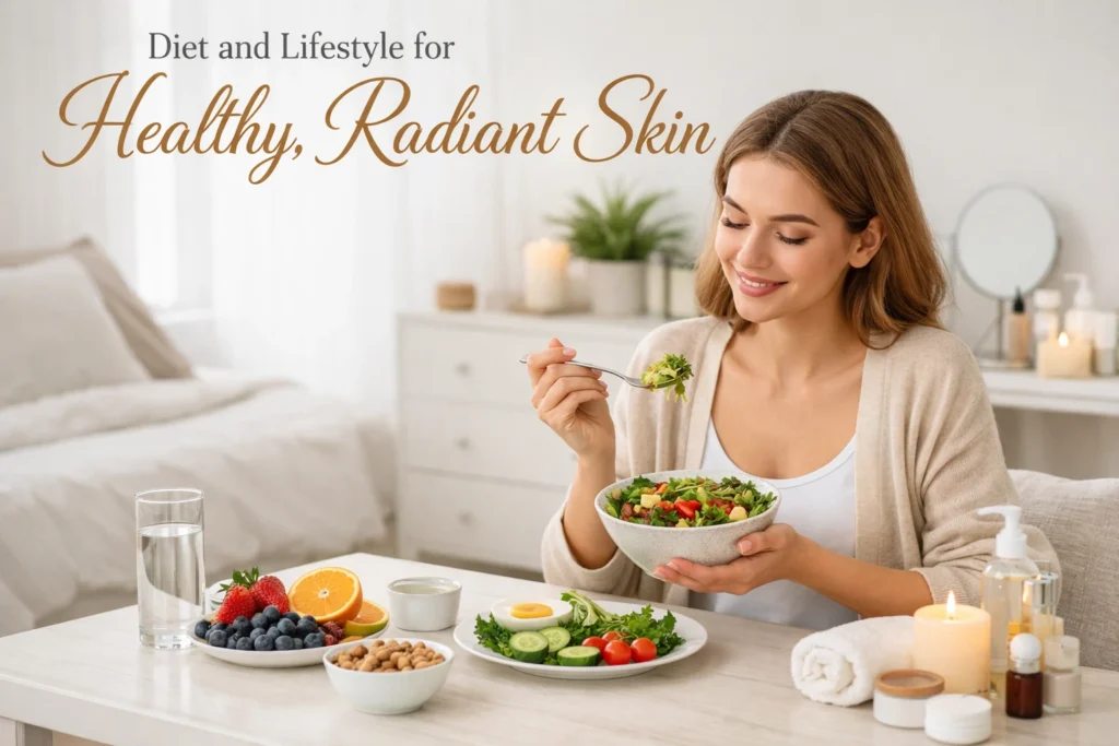 Diet and Lifestyle for Healthy, Radiant Skin