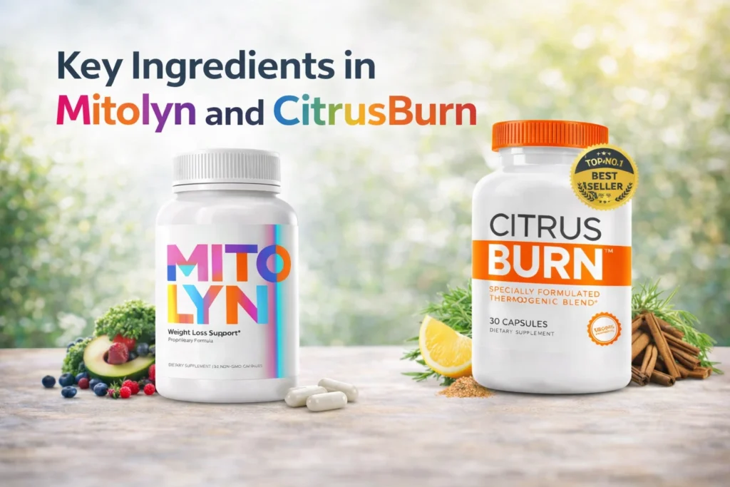 Key Ingredients Mitolyn vs CitrusBurn