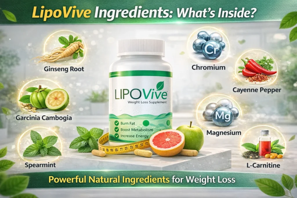 LipoVive Ingredients