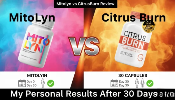 Mitolyn vs CitrusBurn Review: My Personal Results After 30 Days Mitolyn vs CitrusBurn