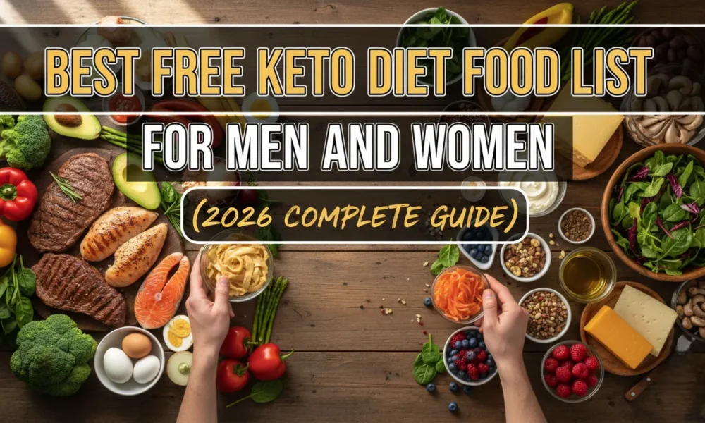 Free Keto Diet Food List