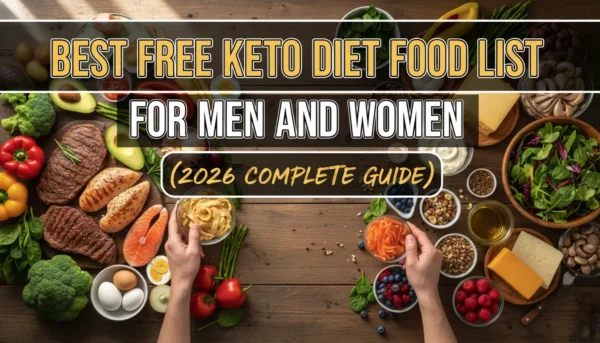 Best Free Keto Diet Food List for Men and Women (2026 Complete Guide) Free Keto Diet Food List
