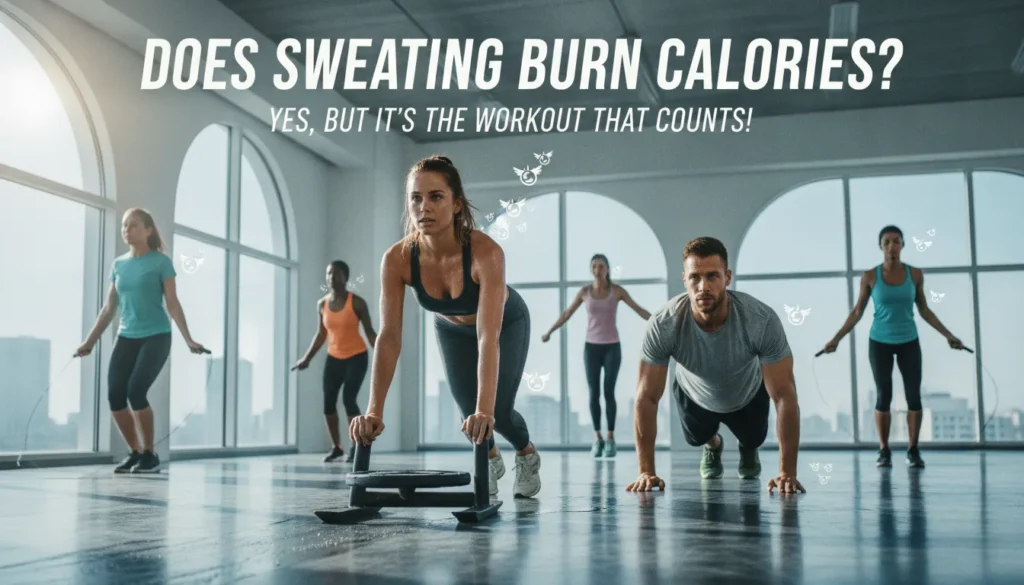 sweating and weight loss
