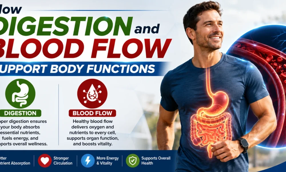 digestion and blood flow