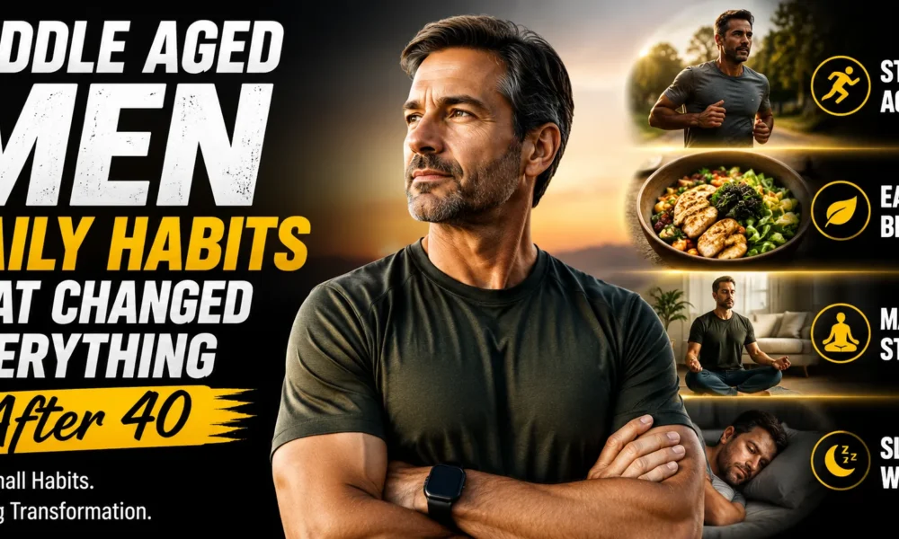 Middle Aged Men Daily Habits