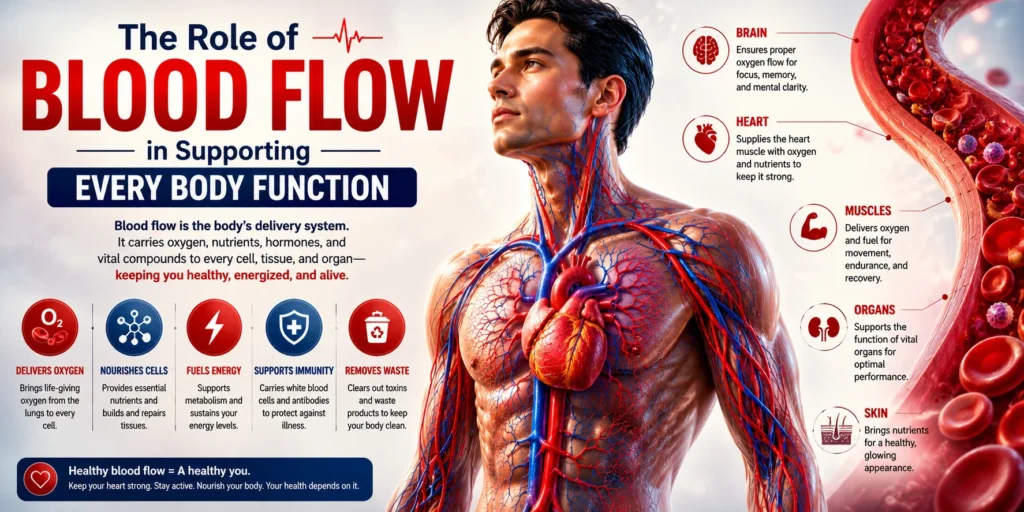 digestion and blood flow