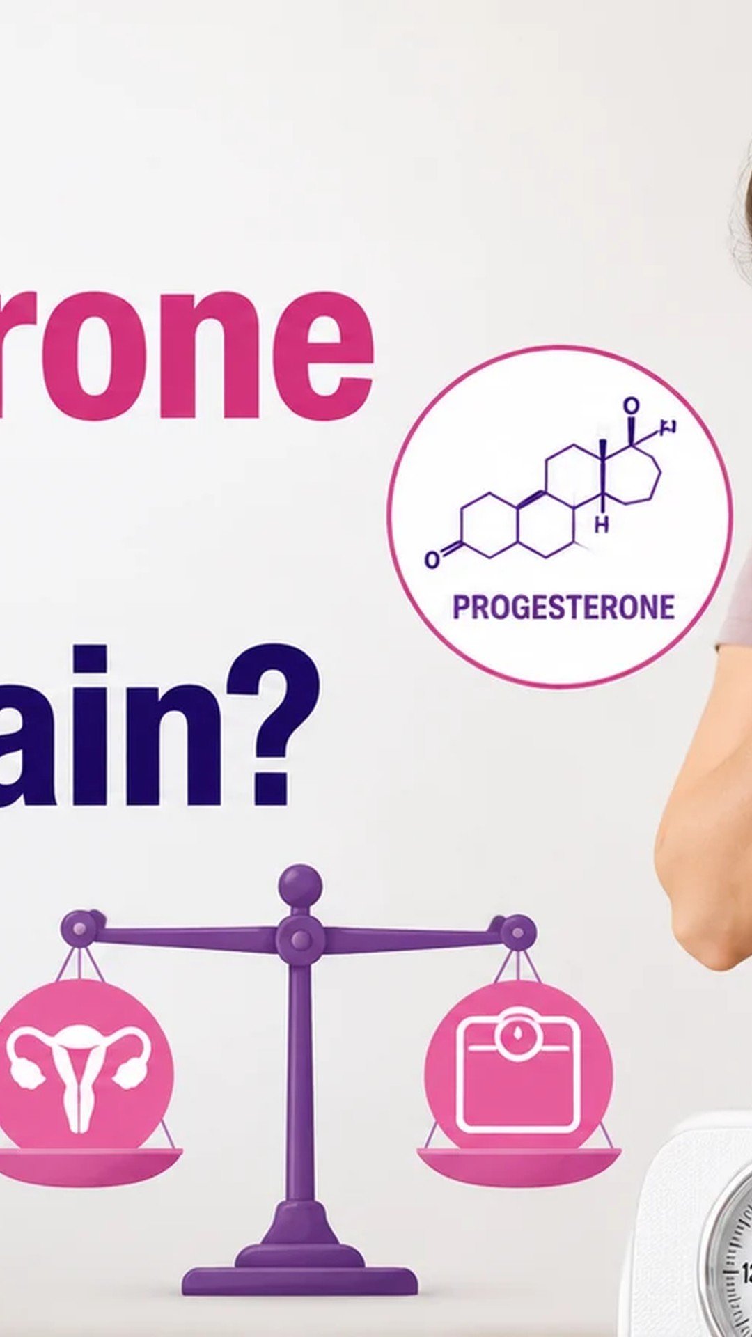 Women's Health web story image for Symptoms: Can Progesterone Cause Weight Gain? What to...
